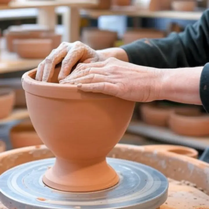 Rzemieślnicza pracownia ceramiczna tworząca donice dla bloomeexa