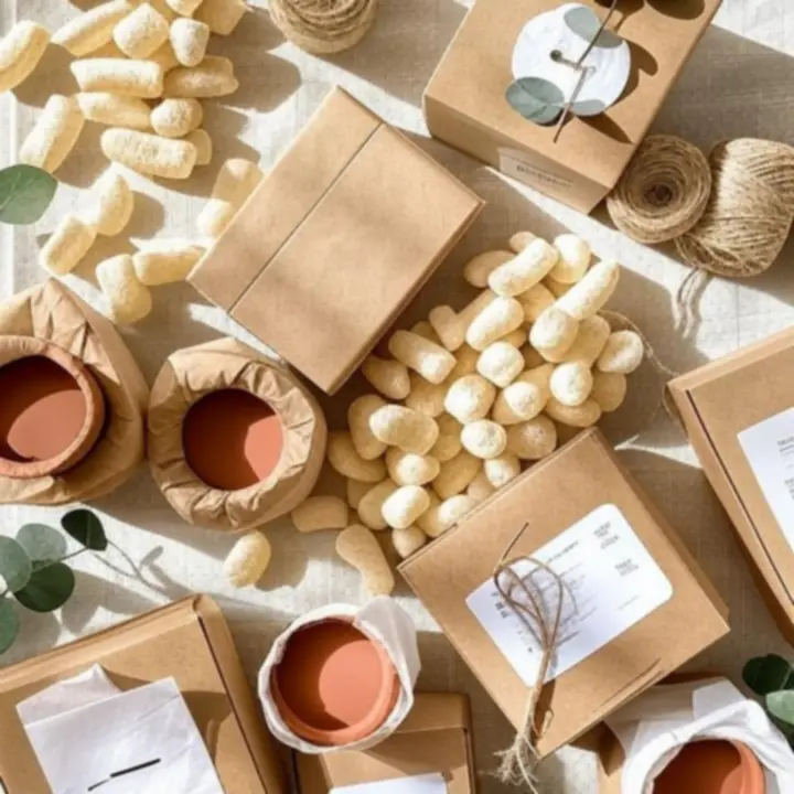 Ekologiczne opakowania z papieru kraft i biodegradowalne materiały