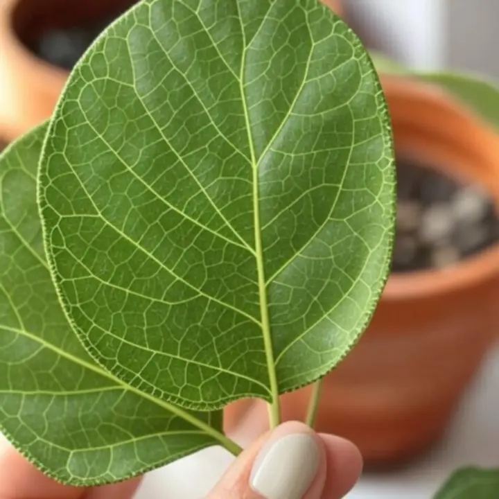 Diagnostyka zdrowia rośliny - badanie kondycji liści